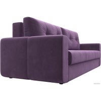 Диван Лига диванов Лига-031 121267 (микровельвет сиреневый)