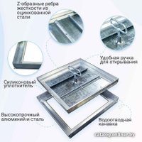 Люк Revizor Квадрат КВ (60x60 см)
