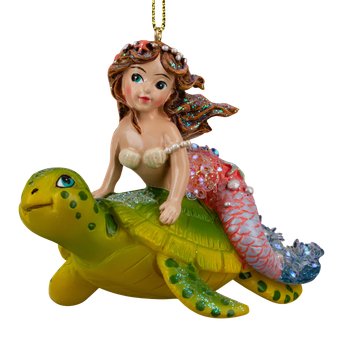 Елочная игрушка Erich Krause Decor. Русалочка и черепаха 64472