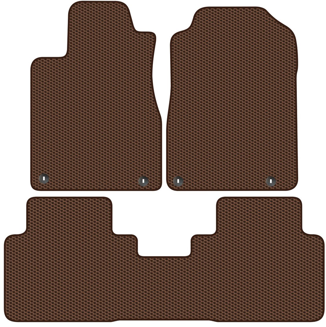 

Комплект ковриков для авто Alicosta Honda CR-V IV (suv / RE,RM) 2012 - 2018 (коричневый, сота)