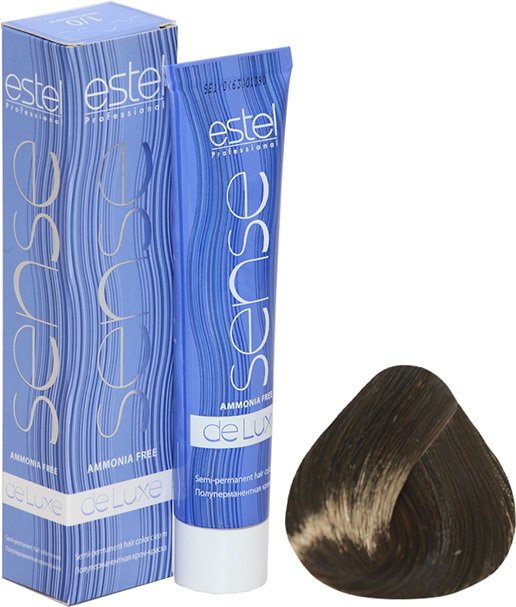

Крем-краска для волос Estel Professional Sense De Luxe 4/0 шатен