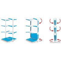 Сушилка для белья Meliconi Stendimeglio Junior Quadrifoglio (голубой)