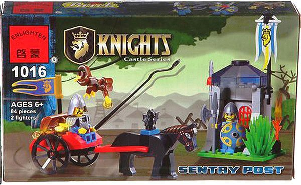 

Конструктор Enlighten Knights 1016