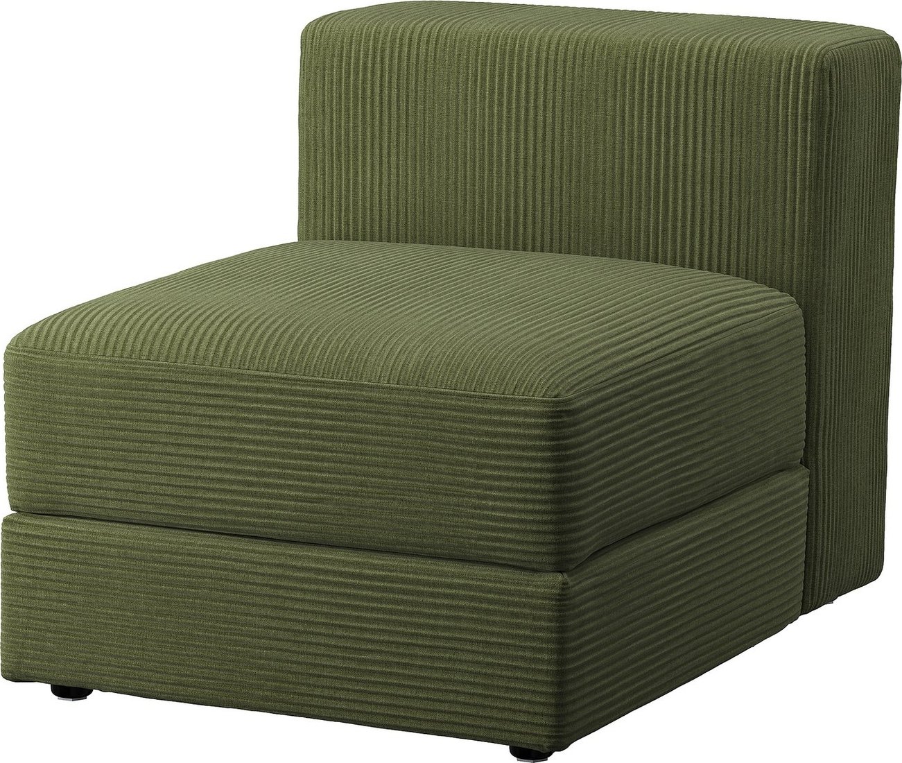 Элемент модульного дивана Ikea Jattebo самласа темный желто-зеленый s39471476