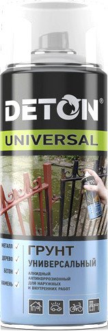 

Грунт-эмаль Deton Universal Алкидная атмосферостойкая 0.52 л (белый)