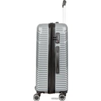 Чемодан-спиннер Gianni Conti Valencia GC201 66 см (серебристо-серый)