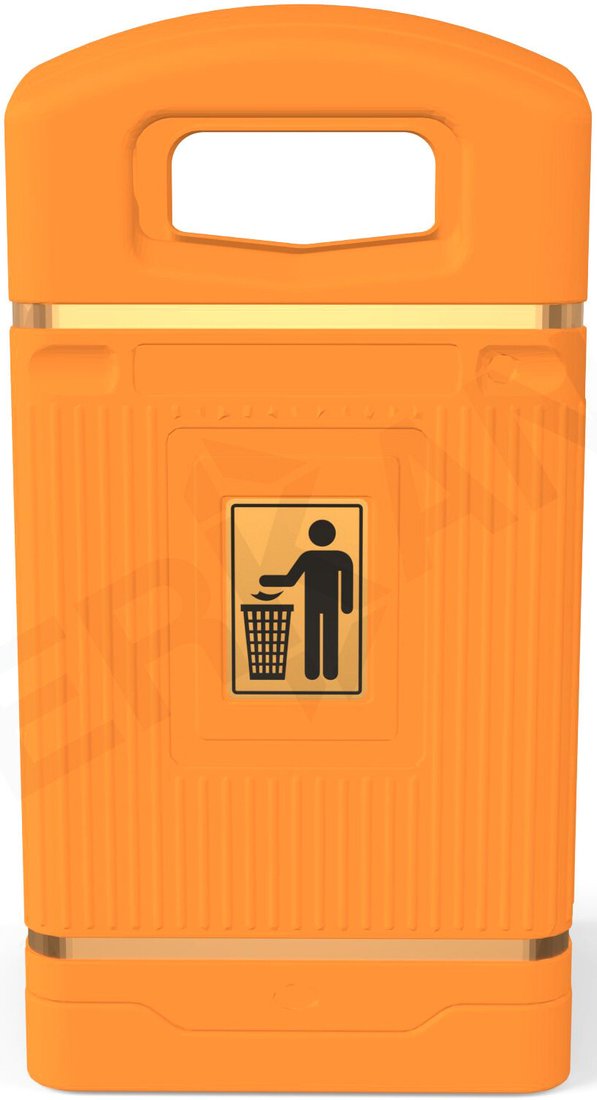 

Уличная урна Berkano 040_042_18 (orange)