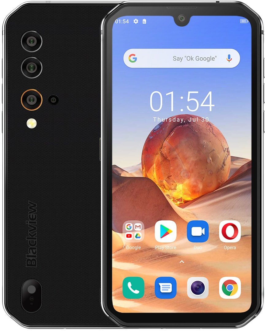 

Смартфон Blackview BV9900E (серебристый)