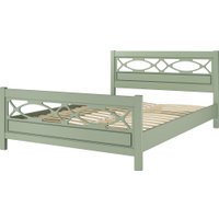 Кровать Bravo Мебель Лоренса 160х200 (зеленый самшит)