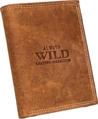 Портмоне Always Wild N4-P-CHM-1003 (коньячный)