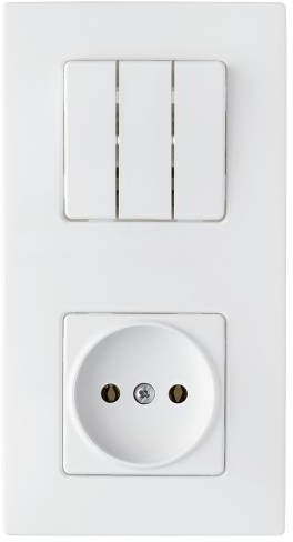 

Блок розеток Bylectrica Astrum 3В-РЦ-7531 (белый)