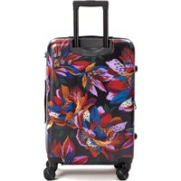 Чемодан-спиннер L'Case RIO-M 69/79 л (принт цветы)