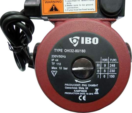 

Циркуляционный насос IBO OHI 32-80/180