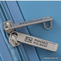 Чемодан-спиннер Francesco Molinary 199-19151/3-20 (голубой)