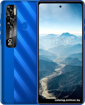 Телефон BQ BQ-6868L Wide 4GB/64GB (синий)