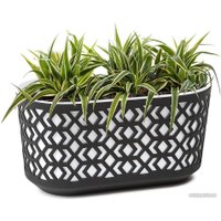 Вазон Lamela Aztek LA794-25 (черный/белый)