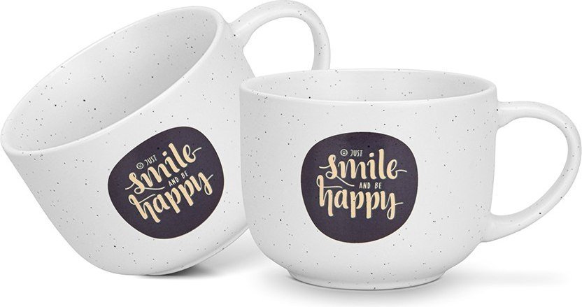 Набор кружек Fissman Smile Happy 3731 (2шт)