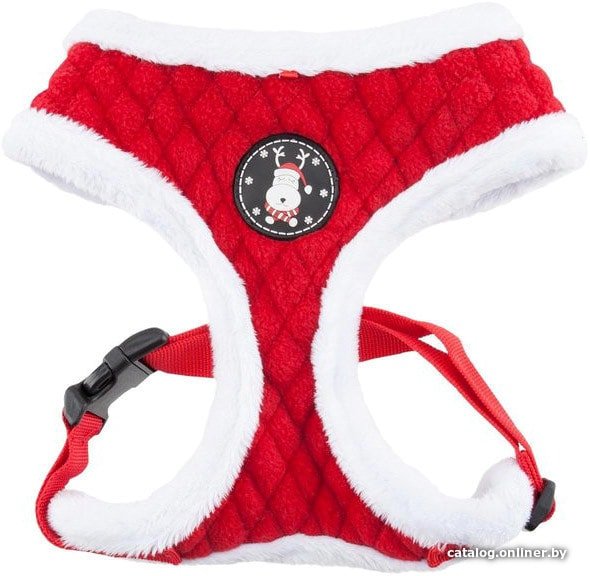 Шлея Puppia Blitzen-A PAQD-AC1470-RD-XL (красный)
