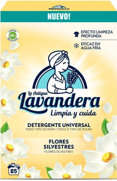 

Стиральный порошок La Antigue Lavandera Flores Silvestres универсальный (4.675 кг)