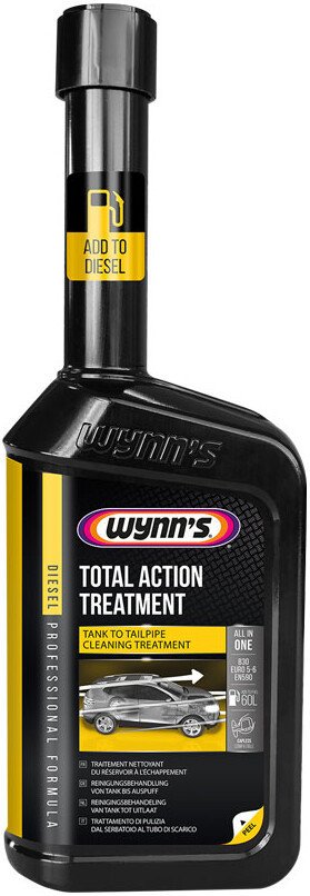 Присадка в топливо Wynn`s Diesel Total Action Treatment присадка в дизельное топливо 500мл W33093