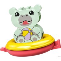 Конструктор LEGO Duplo 10965 Приключения в ванной: плавучий поезд для зверей