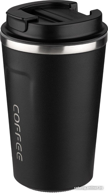 Термокружка Leonord Coffee 106677 380мл (черный)