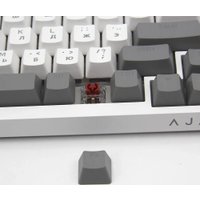 Клавиатура Ajazz AK820 (серый/белый, Ajazz Red)
