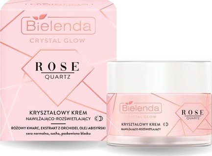 

Bielenda Крем для лица Crystal glow rose quartz Увлажняющий и выравнивающий тон 50 мл