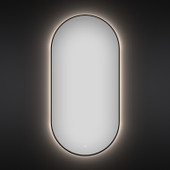 Зеркало с фоновой LED-подсветкой 7 Rays' Spectrum 172201520, 50 х 90 см (с сенсором и регулировкой яркости освещения)