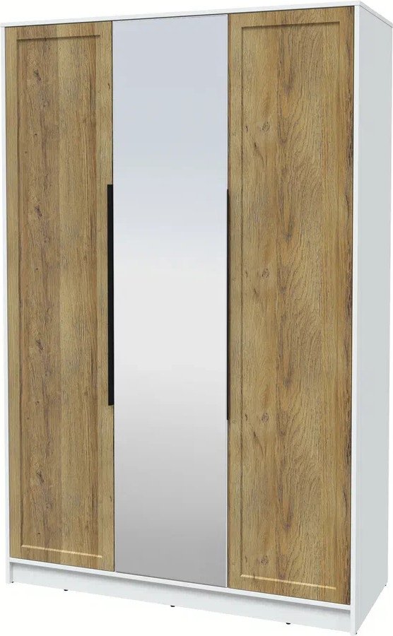 

Шкаф распашной Интерлиния Концепт Тренд КТ-Ш3(з) (белый платинум/дуб вотан)