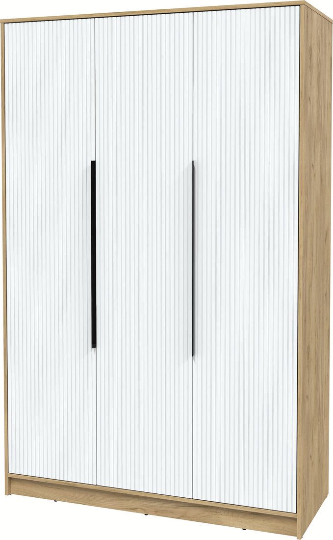 

Шкаф распашной Интерлиния Концепт Лайн КТ-Ш3 (дуб золотой/белый)