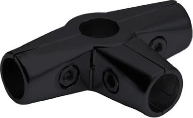 

Соединитель для рейлинга Tris 562 для четырех труб д.25 (черный)