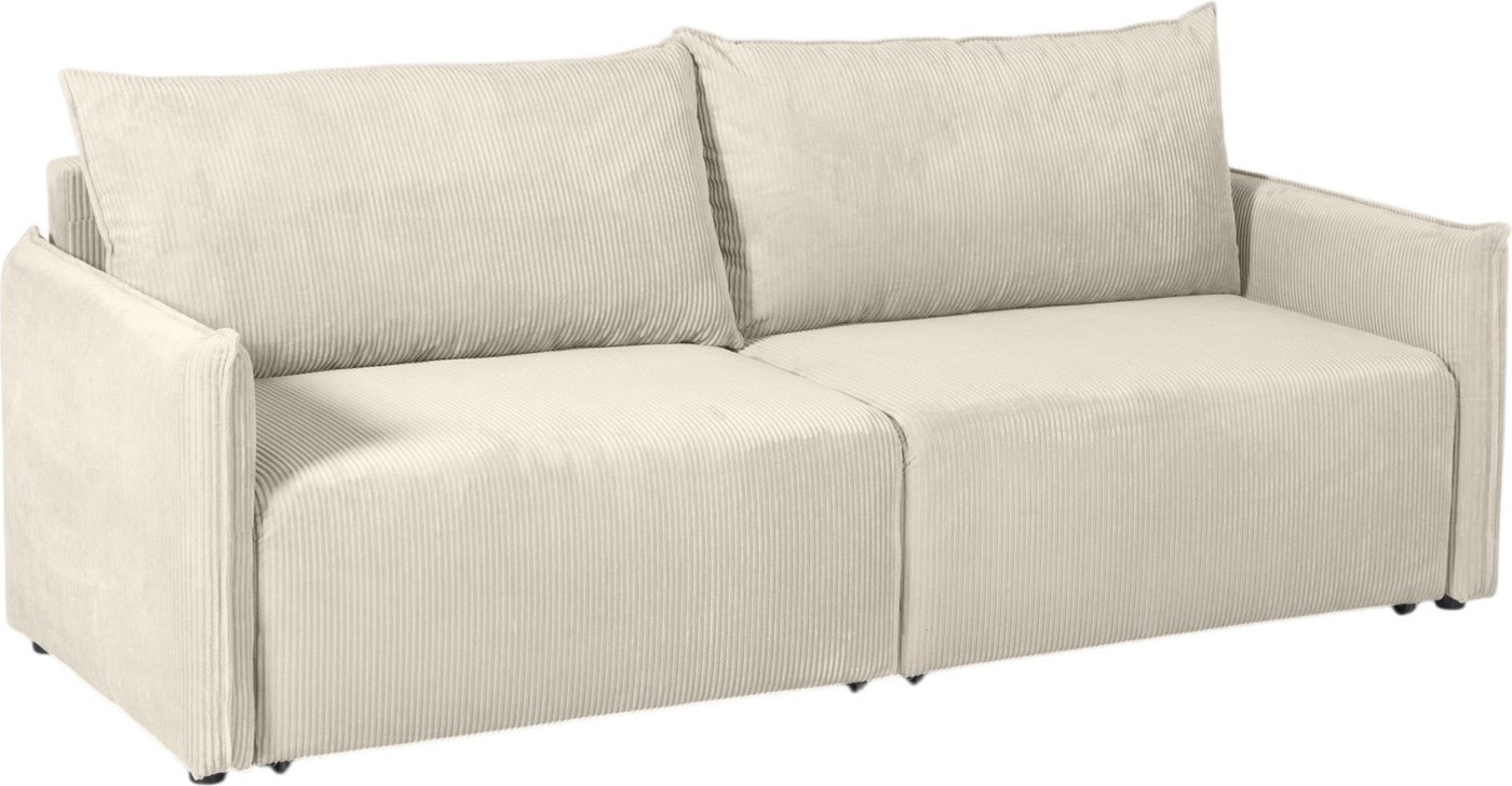 Диван Mio Tesoro Boxwel 418 Б-1.5ек-1.5ек-Б (светло-бежевый 1618)