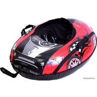 Тюбинг Тяни-Толкай Машинка Comfort со спинкой (красный)