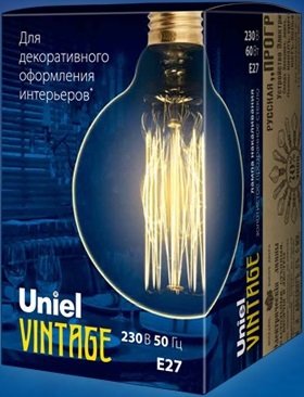 

Лампочка Uniel IL-V-G95 E27 60 Вт [UL-00000479]