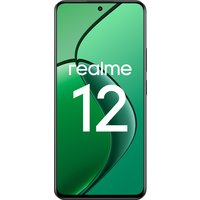 Смартфон Realme 12 RMX3871 8GB/512GB международная версия (зеленый малахит) и наушники Realme Buds T110 (черный)