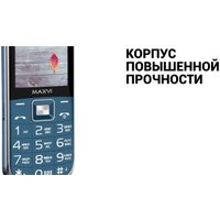 Кнопочный телефон Maxvi B6ds up (маренго)