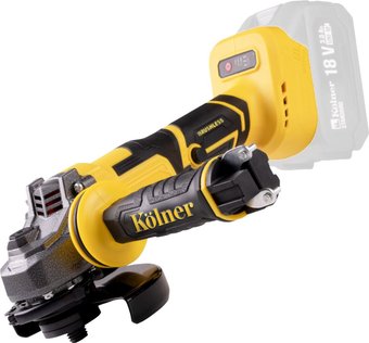 Угловая шлифмашина Kolner KAG 18-125BL (без АКБ)