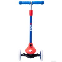 Трехколесный самокат Ridex Hero (красный/синий)