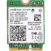 Wi-Fi/Bluetooth адаптер Intel AX211NGWGNV