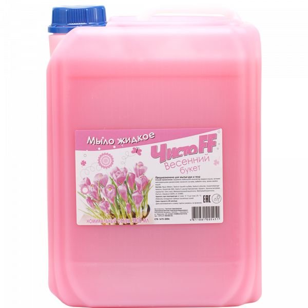 

ЧистоFF Крем-мыло Весенний букет (канистра) 5000 мл