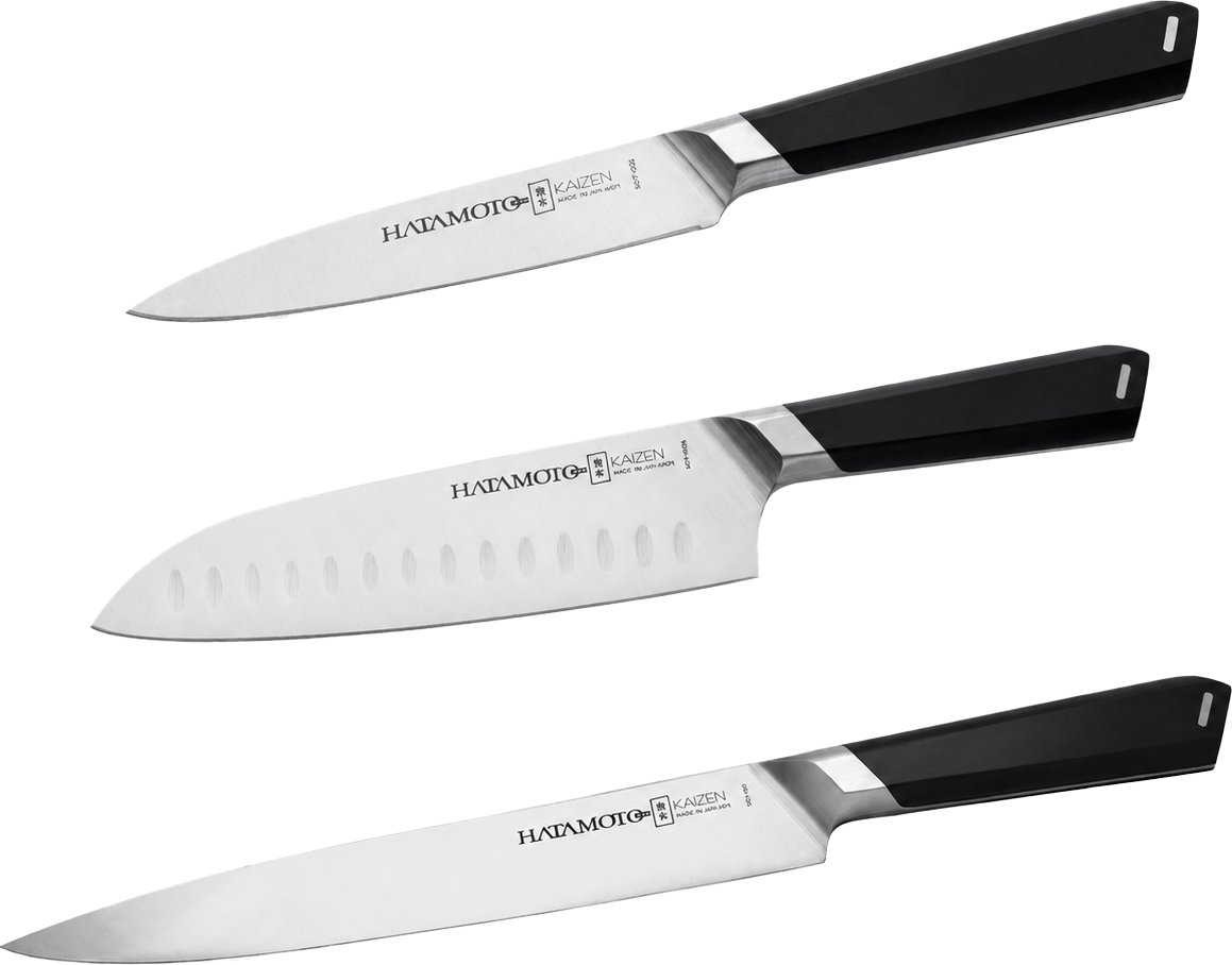 Набор ножей Hatamoto Kaizen HVT-0034SW (3шт)