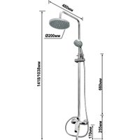 Душевая система  Eleanti 0402.479