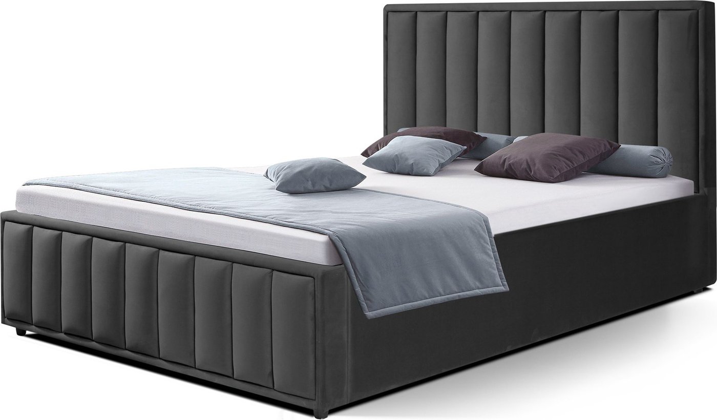 Кровать ФорестДекоГрупп Стелла 2 140x200 без ПМ (Veluta Lux 32)