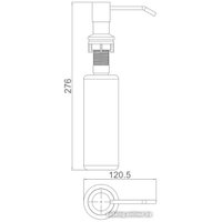 Кухонная мойка БелЭворс Rio + смеситель W74004-3 + дозатор L405H (белый)