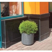 Кашпо Idea Сланец со вставкой М3201 (графитовый)