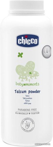 Тальк детский Chicco Baby Moments с рисовым крахмалом 150 гр
