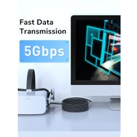 Кабель Cabletime для Oculus Quest 2 VR Alternative USB Type-A - USB Type-C (5 м, черный) в Бресте