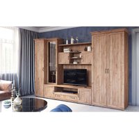 Стенка Ижмебель Ника-люкс (дуб табачный) в Мозыре