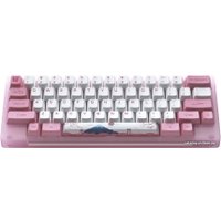 Клавиатура Akko ACR 59 Acrylic Tokyo (Akko CS Jelly Pink)